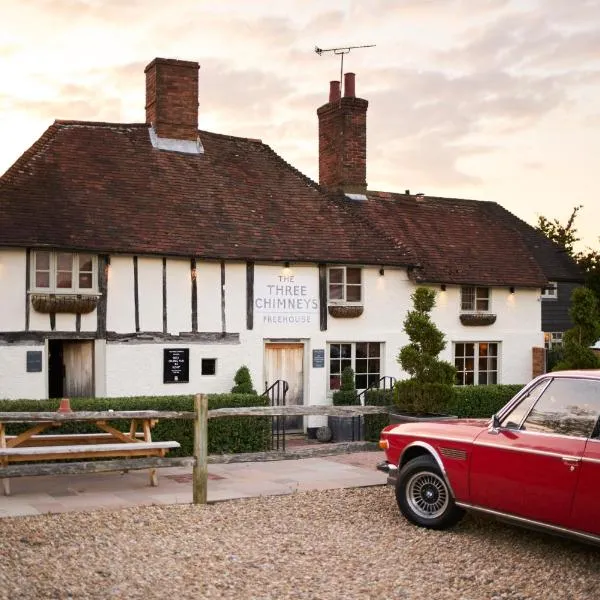 The Three Chimneys Country Pub, hotel in Frittenden