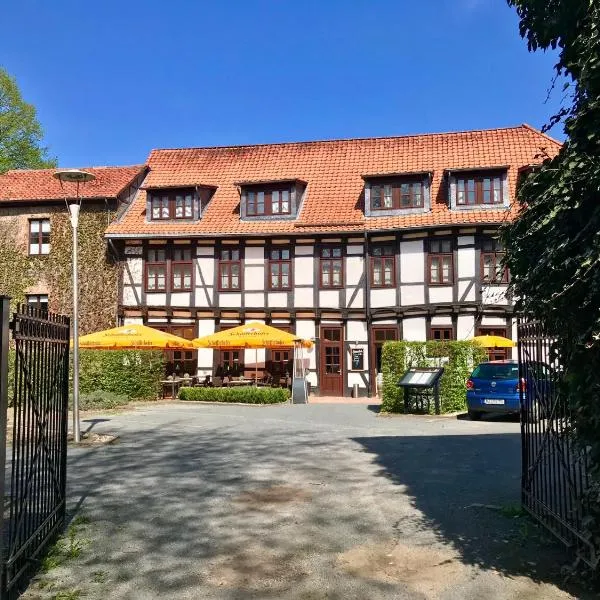 Halberstädter Hof, готель у місті Eilenstedt