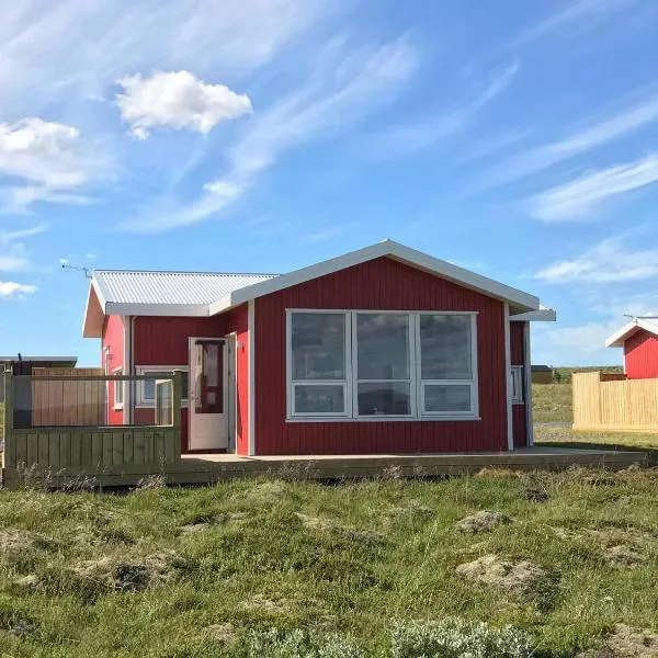 Blue View Cabin 1A With private hot tub, hótel í Reykholti