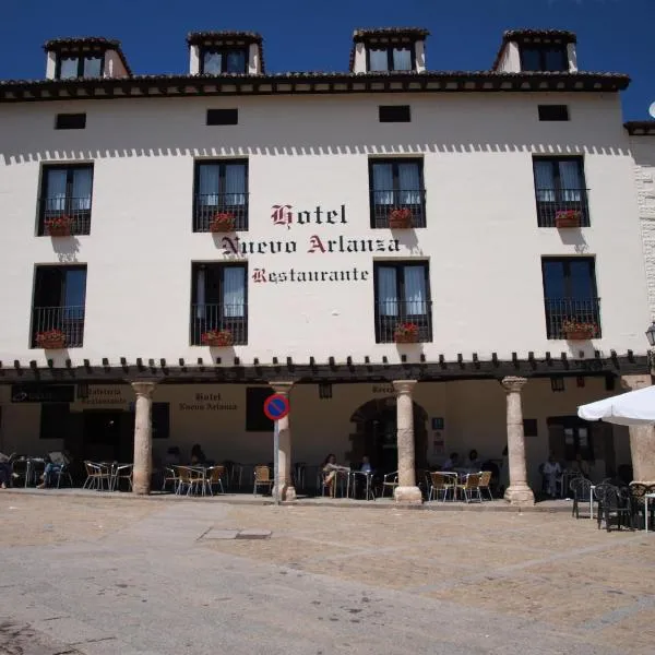 Hotel Nuevo Arlanza, hotel Covarrubiasban