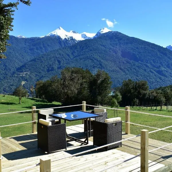 Las Bandurrias Eco Hostal, hotel v destinaci Cochamó