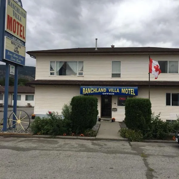 Ranchland Villa Motel, hotell i Merritt