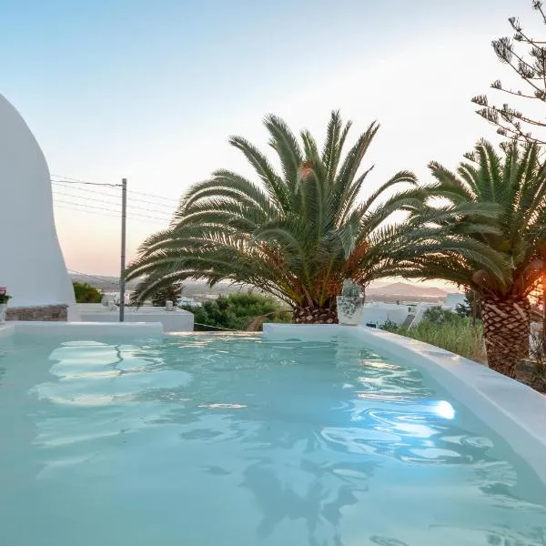 Flora's Villa with Plunge Pool, hotel v destinaci Agkidia