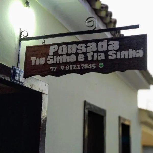 Pousada Tio Sinhô e Tia Sinhá, hotel in Rio de Contas