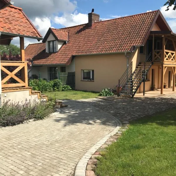 Gawramaszki - Agroturystyka - komfortowe pokoje z łazienkami i aneksami kuchennymi, hotel Węgorzewóban