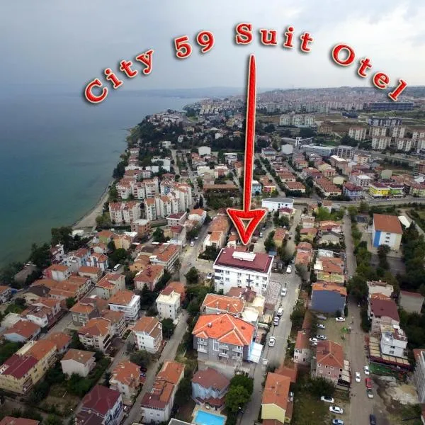 city59 Suit Otel, hótel í Köseilyas