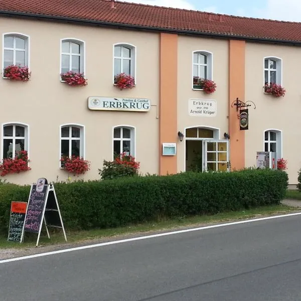 Erbkrug Gasthof & Pension, hotel en Möllenbeck