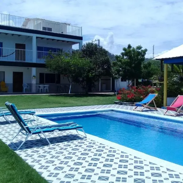 Casa de Campo Palmarito, hotel in Boca Tocino