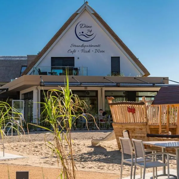 Düne 74, hotel v destinaci Ostseebad Karlshagen