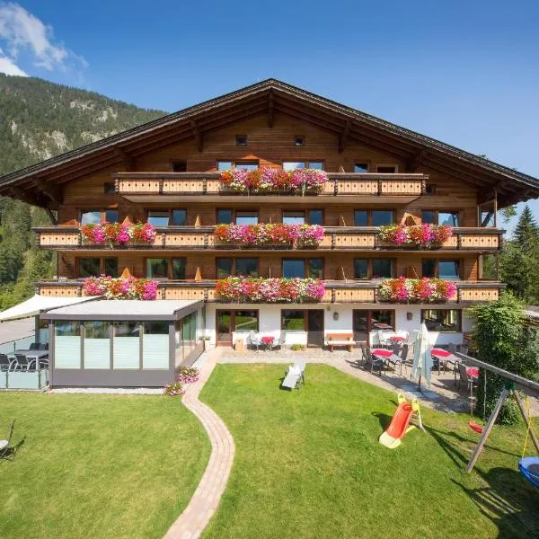 Das ALPSPITZ, hotel v destinaci Biberwier