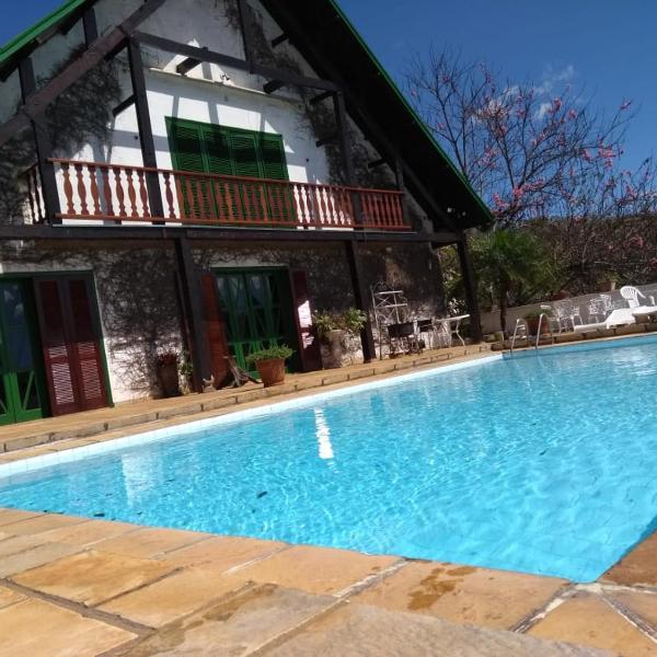 Paraíso com piscina e lareira no centro - Foto 4
