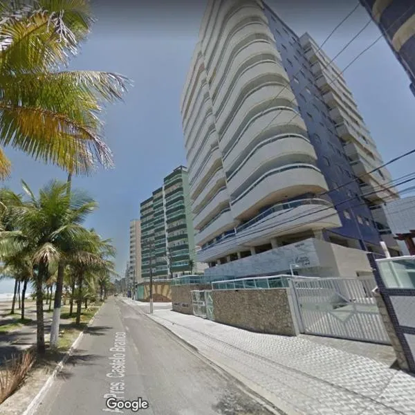 Apartamento Praia Grande Pé na areia, hotel din Solemar