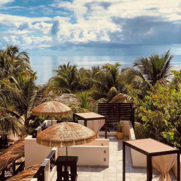 Caribbean Beach Cabanas โรงแรมในเพลเซนเซียวิลเลจ