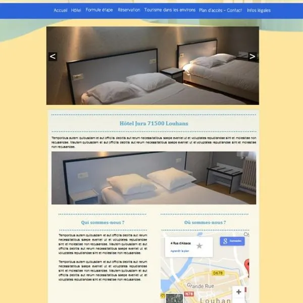HOTEL DU JURA, hotel em Louhans