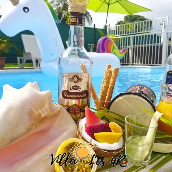 Villa les 4R、レザビームのホテル