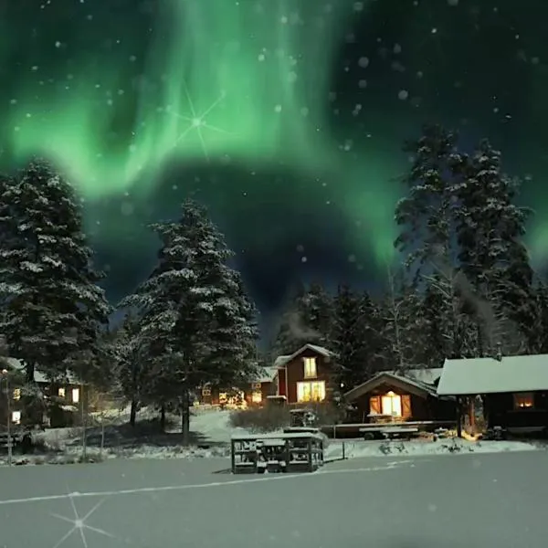 Rustika strandstugor utanför Rättvik, hotel a Rättvik