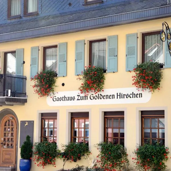 Gasthaus zum Goldenen Hirschen, hotel in Martinstein