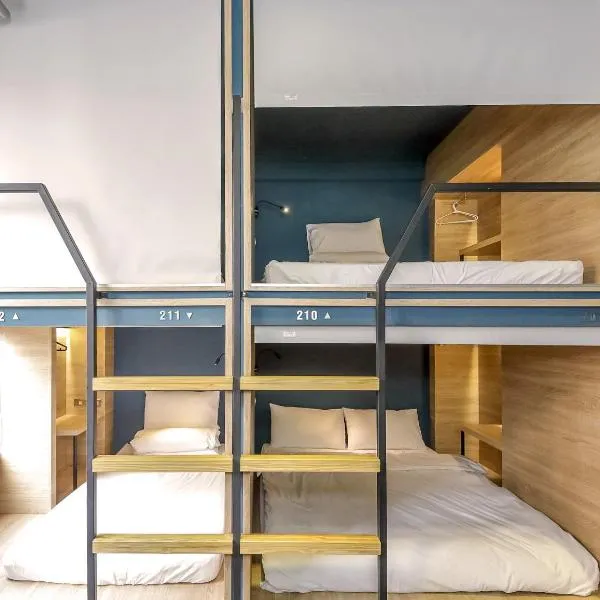 타이베이에 위치한 호텔 둥먼 3 캡슐 인(DONGMEN 3 Hostel)