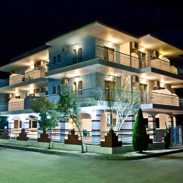 Hotel Melissanthi、パラリア・ディオニショウのホテル