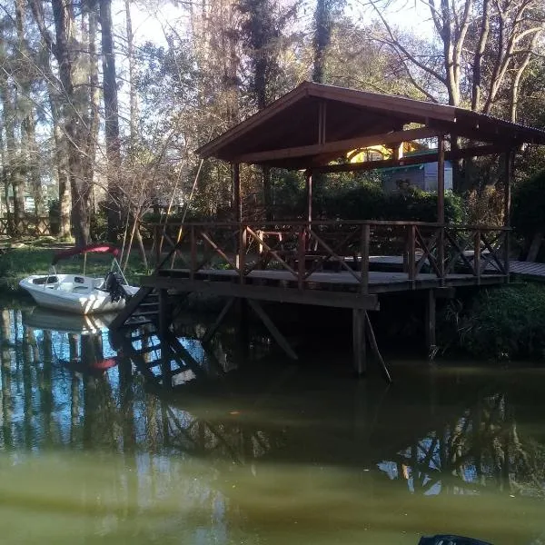 Cabañas Aqui y Ahora, hotel em Dique Luján