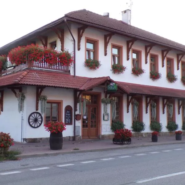 Penzion Restaurace u Helferů, hotel in Hnanice