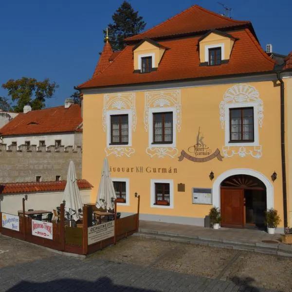 Hotel Gurman, hotel Horšovském Týně
