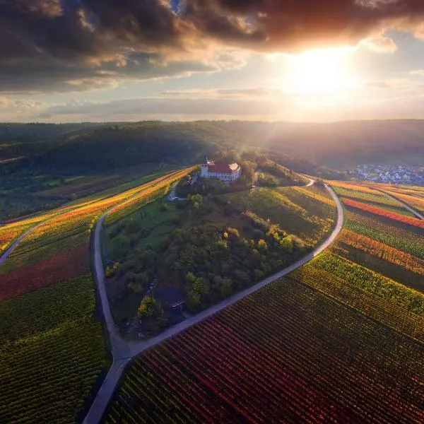 Viesnīca Jugendhaus Michaelsberg pilsētā Klēbronna