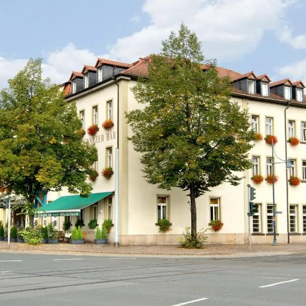 Schwarzer Bär Jena, viešbutis mieste Jėna