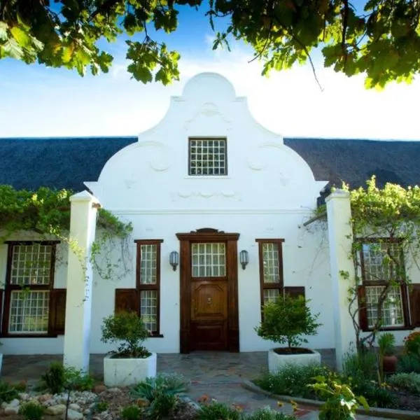 Wittedrift Manor House, hotel v destinaci Tulbagh