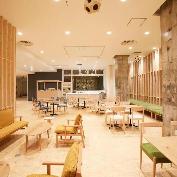 YUMORI ONSEN HOSTEL、福島市のホテル