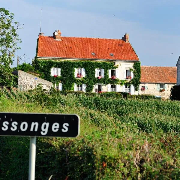 Marigny-en-Orxois에 위치한 호텔 Maison d'Hôtes Ferme d'Issonges B&B