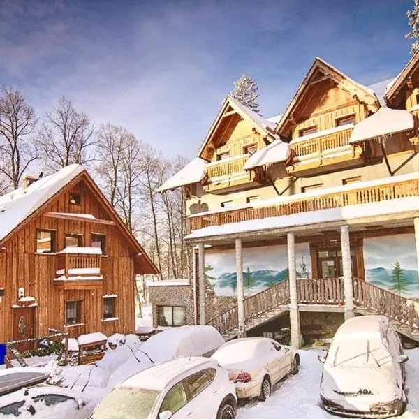 Pod Smerkami, hotel ve Sklářské Porubě