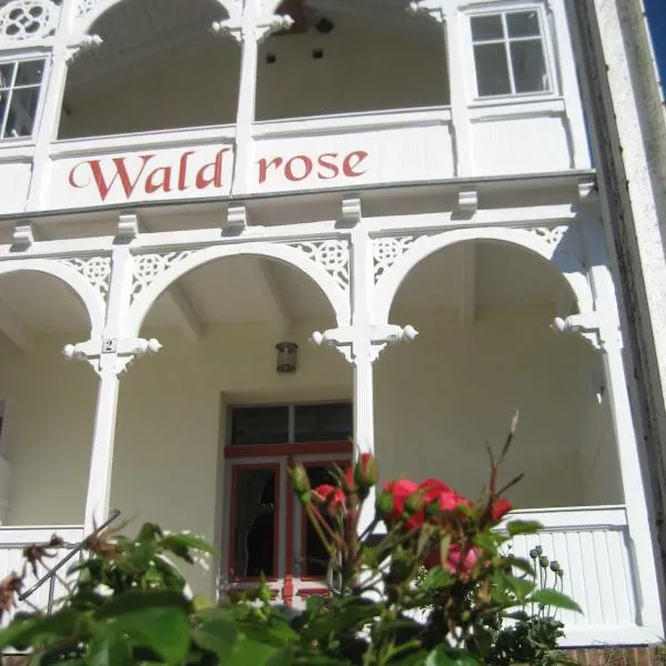 Pension Waldrose, hotell i Ostseebad Sellin