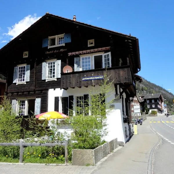 Gotthard Backpacker, hotel di Wassen
