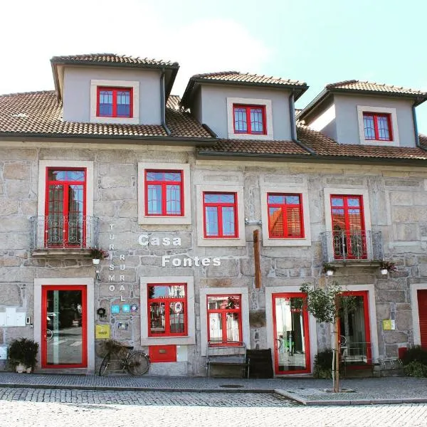 Casa Fontes, hotel a Pedras Salgadas