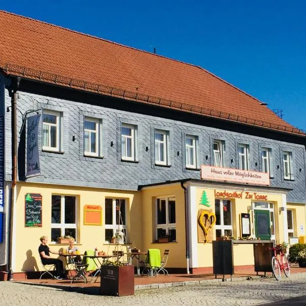 Landgasthof Zur Tanne, hotel v destinaci Waltershausen