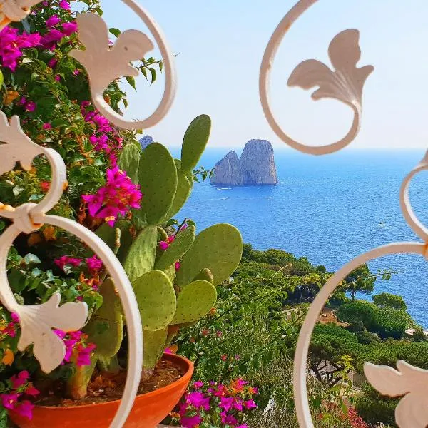 VILLA MARINA PICCOLA ai FARAGLIONI, hotel u Kapriju
