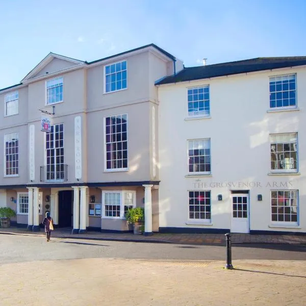The Grosvenor Arms, hotelli kohteessa Shaftesbury