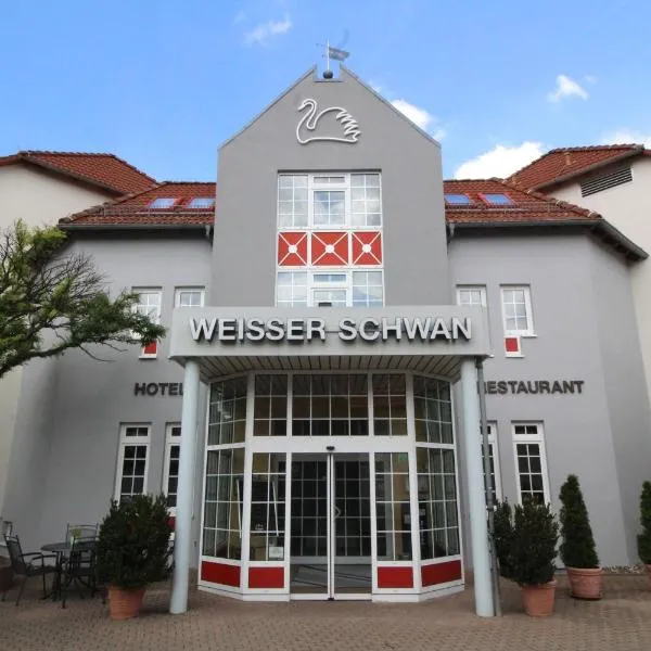 Hotel Weisser Schwan, hotell sihtkohas Erfurt