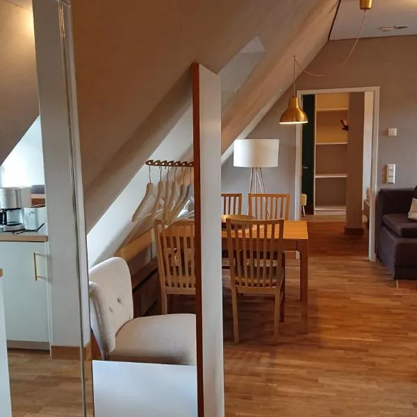 "goethezimmer" - auf dem Dach der NOTENBANK, hotel v destinaci Výmar