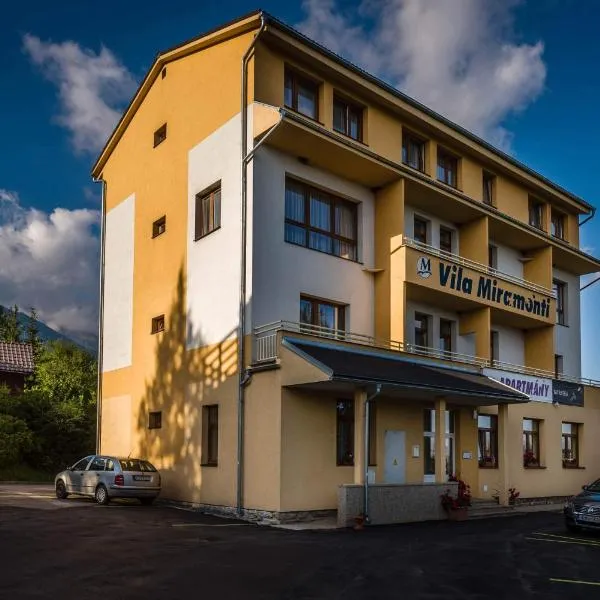 Miramonti Apartmány, hotelli kohteessa Vysoke Tatry - Horny Smokovec