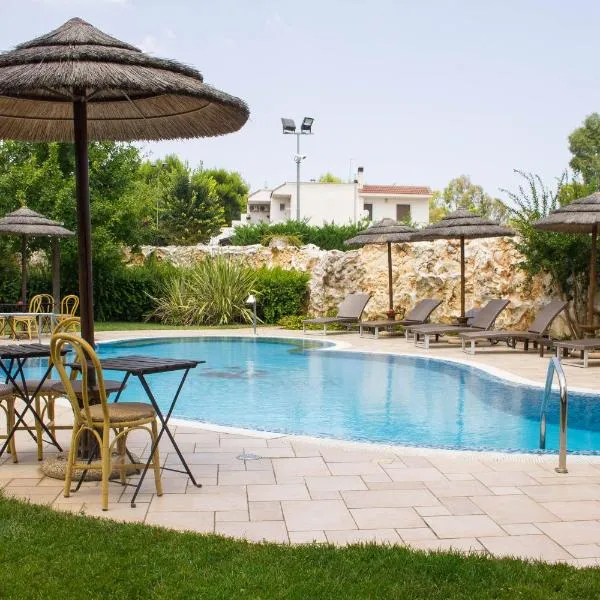 Semiramide Palace Hotel, hotel Castellana Grottéban