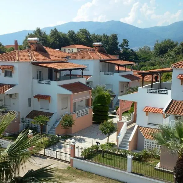 Meandros Village, hotel en Vrasná