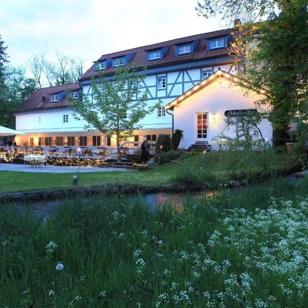 Naturglück Inselmühle, hôtel à Günding