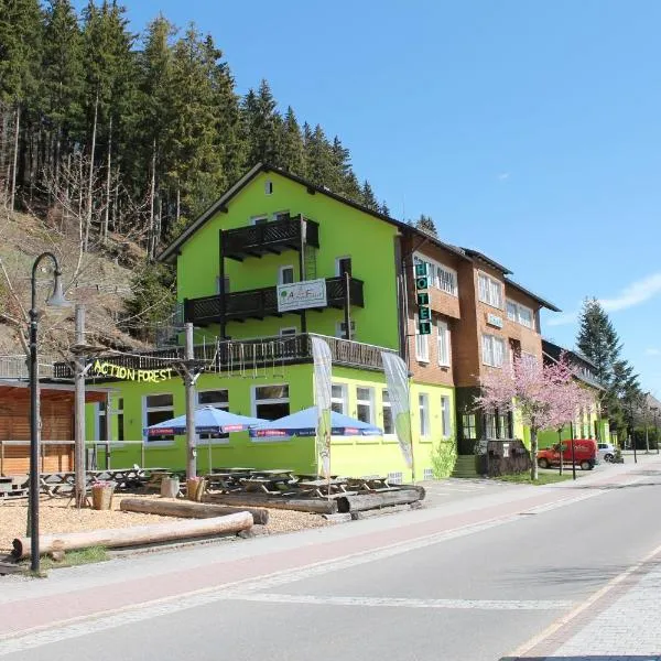 Action Forest Hotel Titisee - nähe Badeparadies, hotell i Titisee-Neustadt