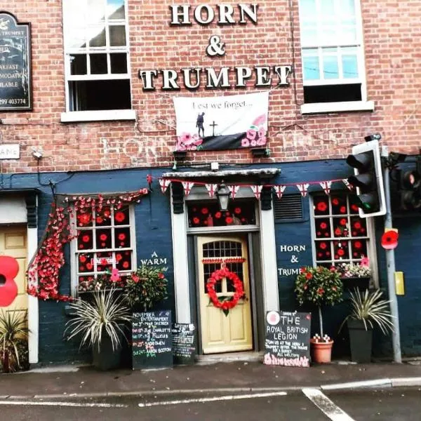 horn and trumpet, hotel em Bewdley