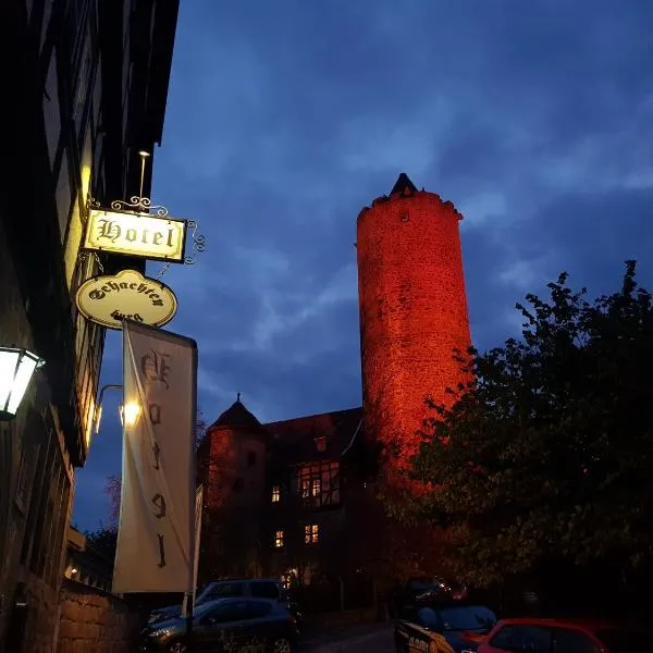 Hotel & Café Schachtenburg, hotell i Bad Salzschlirf