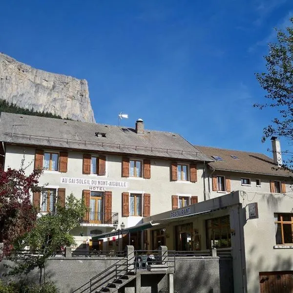 Au Gai Soleil du Mont-Aiguille, hotel in Saint-Maurice-en-Trièves