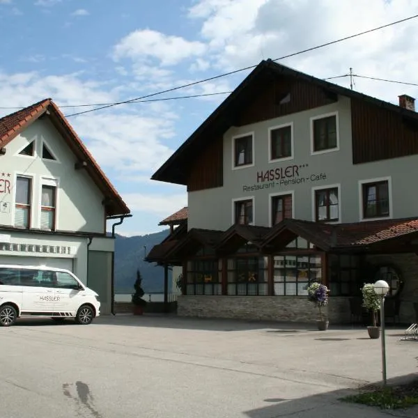 베르크 임 드라우탈에 위치한 호텔 Restaurant - Pension - Café Konditorei Hassler