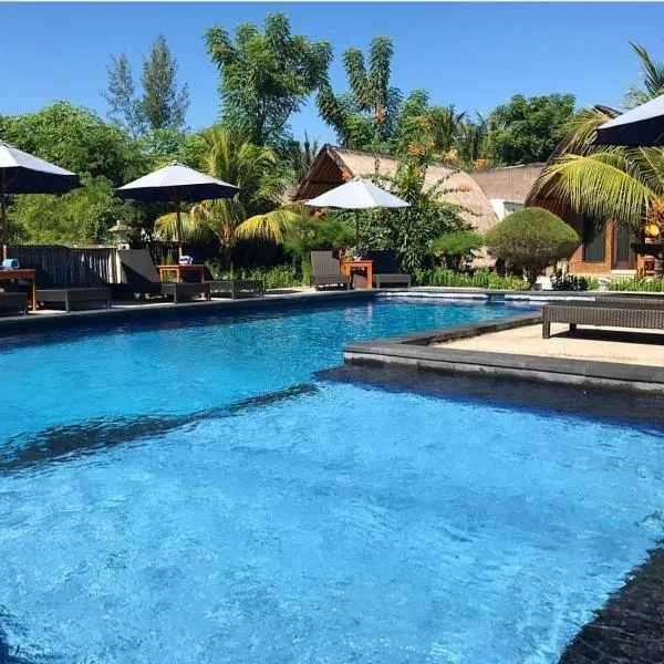 Sandy Beach Bungalows, hôtel à Gili Air